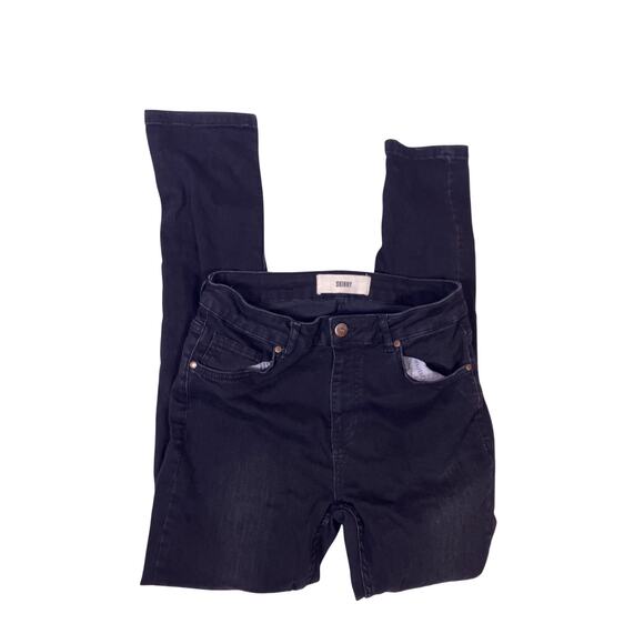 Route One Pants - Route One Black Skinny Jeans Womens 32x31 Stretch Denim Pants